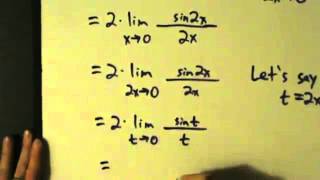 Calculus I - Limits - Special Trig Limits - Examples 1 and 2