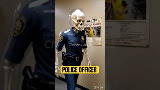 A DAY IN THE LIFE OF A POLICE OFFICER! #jobs #viralshort #comedy