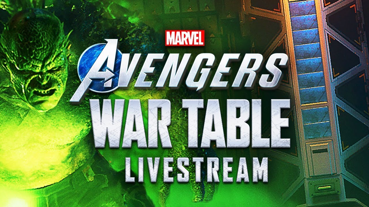 Marvel Avengers War Table Gameplay Livestream (July 2020)