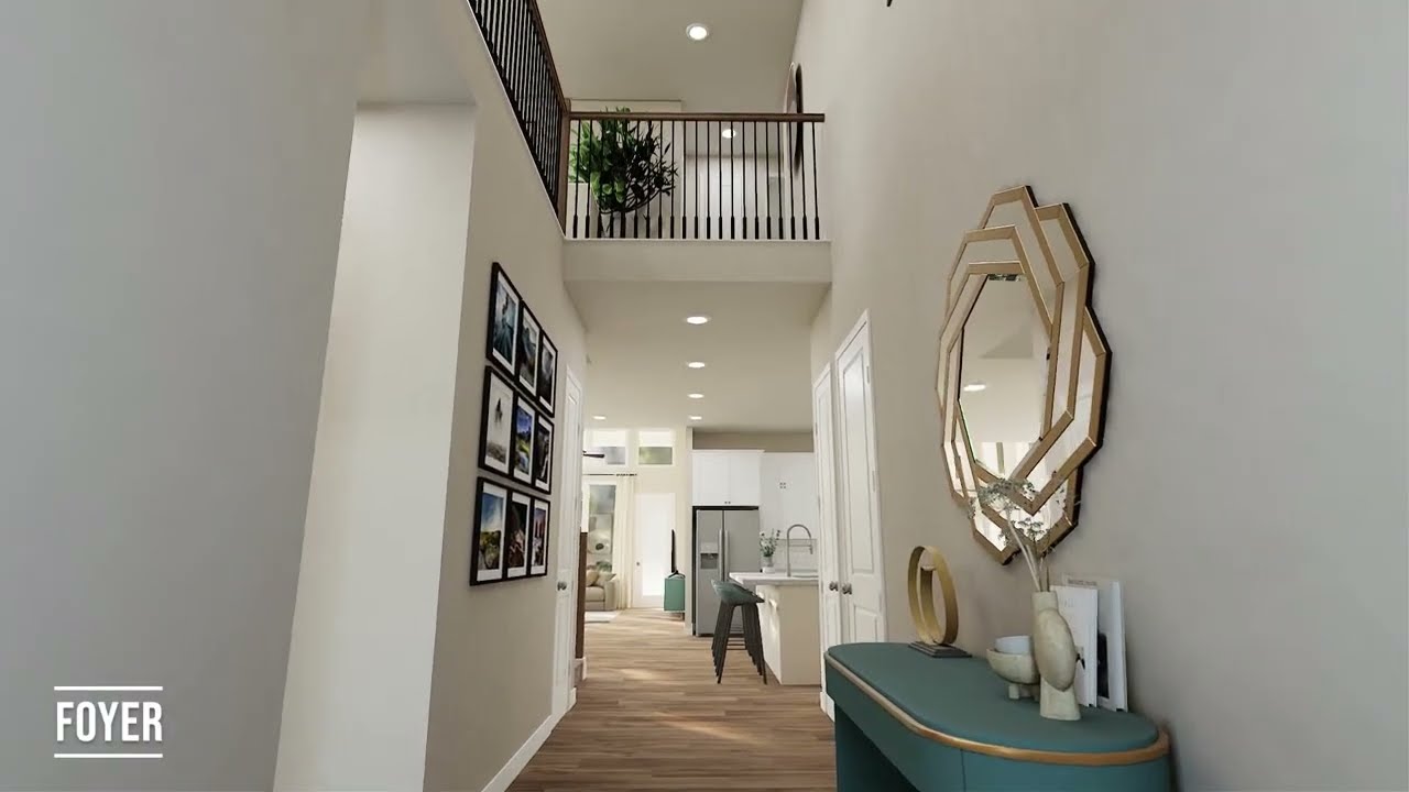 Lennar Houston Beaufort Interior Walkthrough