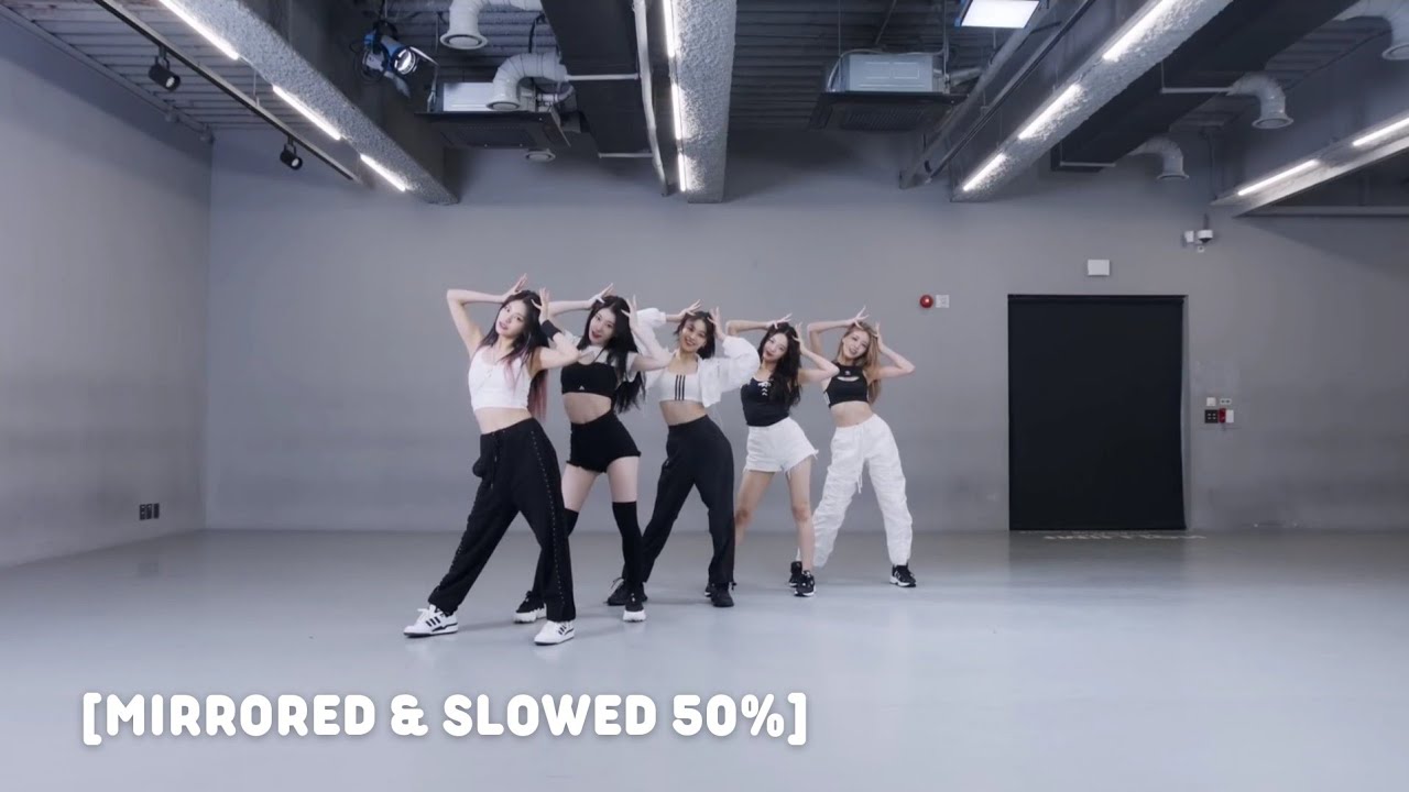 ITZY (있지) - SNEAKERS (Dance Practice Mirrored & Slowed 50%) - YouTube