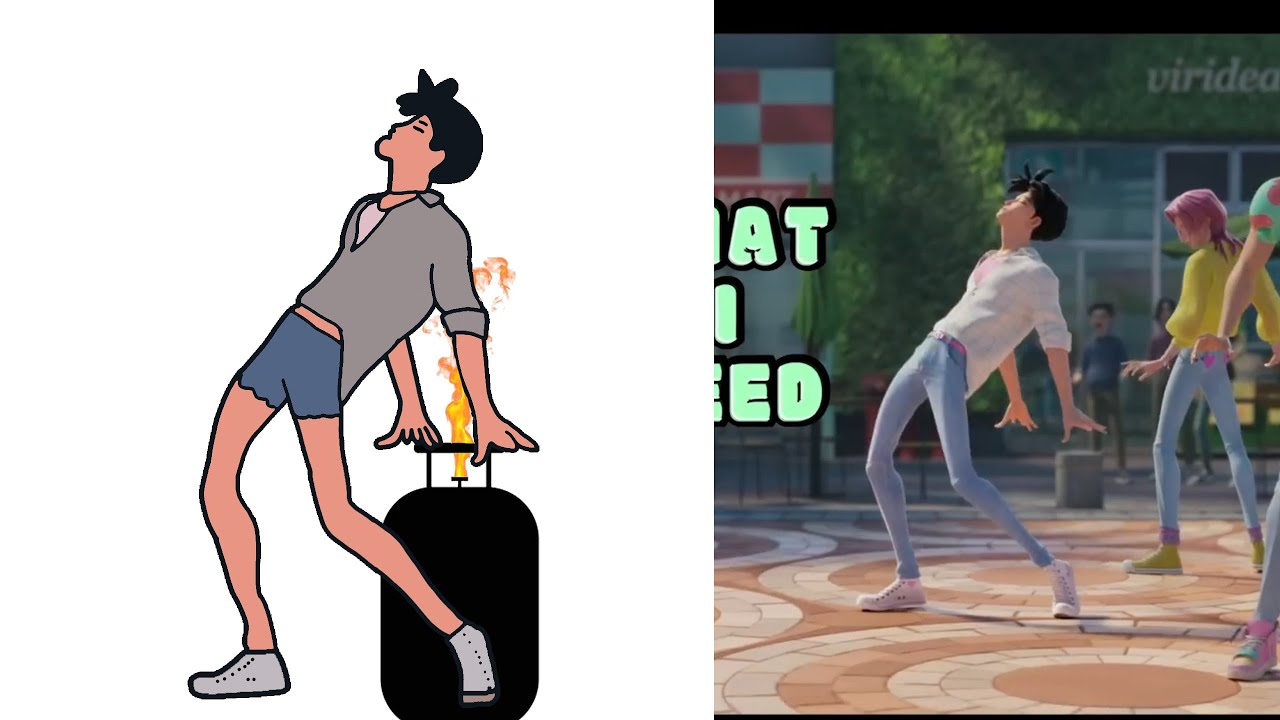 Soda - Pop KPop Demon Hunters Funny Drawing Meme | Funny Art Video Sony Animation Part 2 funny video