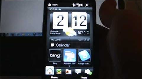 HTC HD2 Internet Sharing