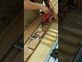 Fabricación de porta herramientas para banco de trabajo #carpinteria #woodworking #shorts #asmr