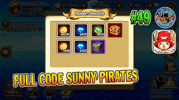 SUNNY PIRATES GOING MERRY FULL CODE CHUNG CCÒN SỬ DỤNG ĐƯỢC 2025 | 69 GAMING