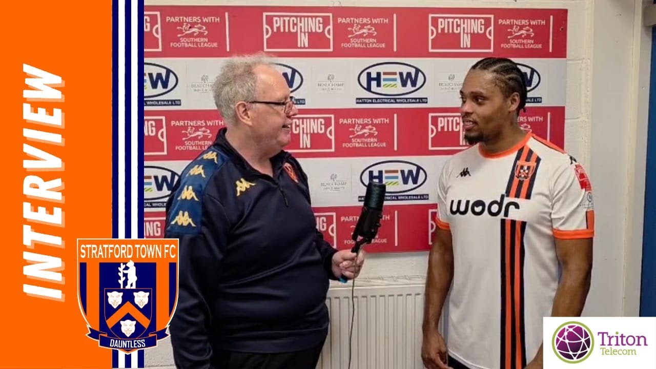 Northern Ireland youth international Leo Brown taks to Stuart Morse