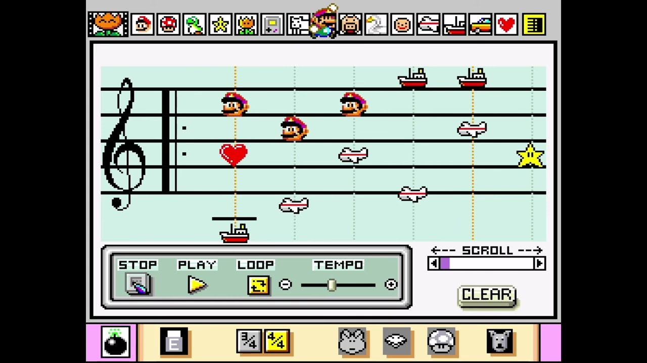 Mario Paint Music - Welcome to Booster Tower from Super Mario RPG