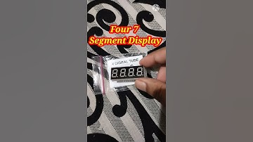 7 Segment Display | 4 Digital Tube | Working Of 7 Segment Display | Arduino | Display For Arduino