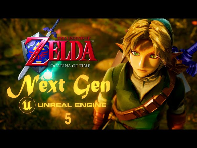 Zelda: Ocarina of Time Unreal remake now has a completely playable