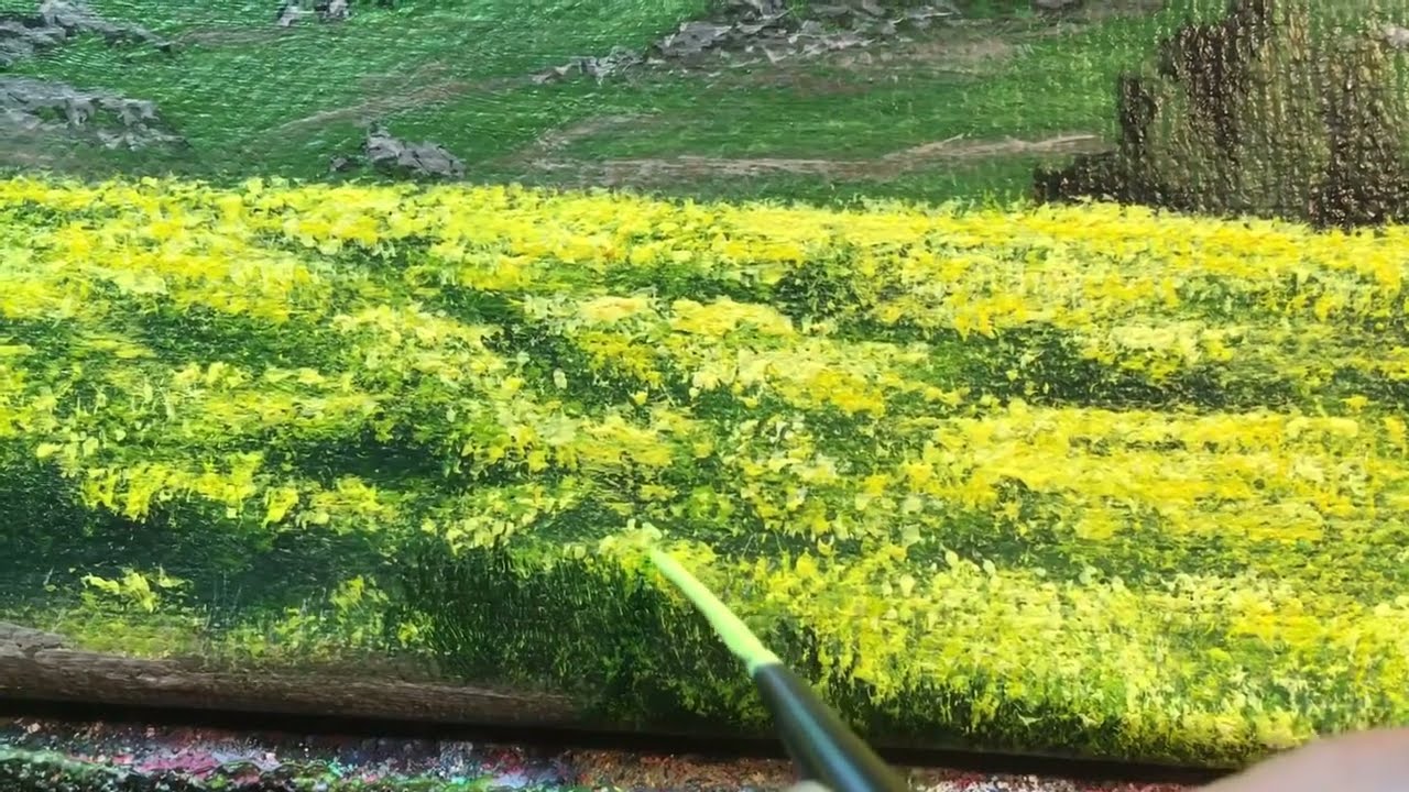 Painting Mustard Fields