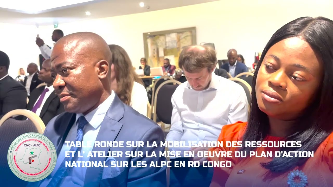 Atelier sur la mise en œuvre du plan d’action national sur les ALPC en RDC