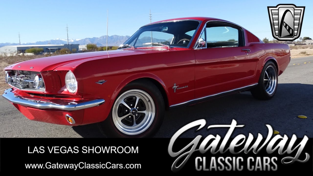 1965 Ford Mustang Gateway Classic Cars Las Vegas 882 YouTube