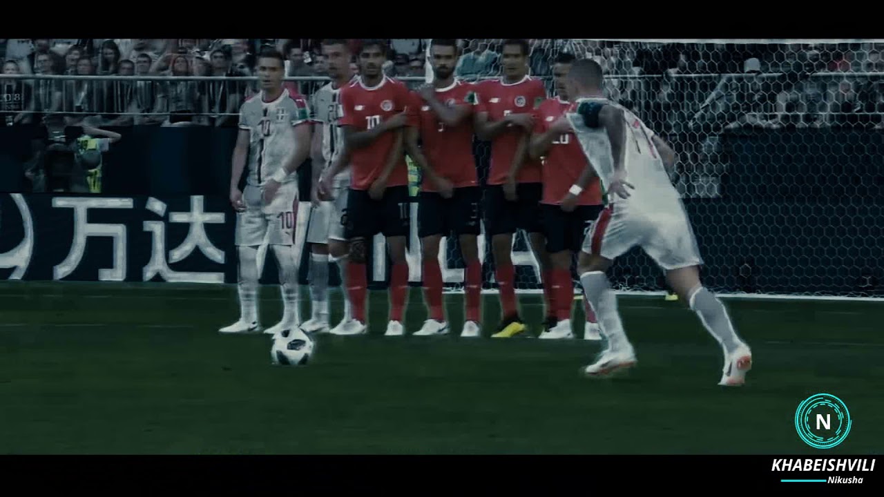 Aleksandar Kolarov Free Kick Vs Costa Rica World Cup 2018