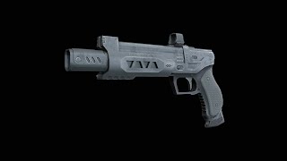 Sci-Fi Pistol 'Tyrannosaurus'