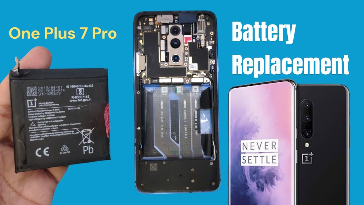 One Plus 7 pro battery replacement | how to change one plus 7 pro battery 