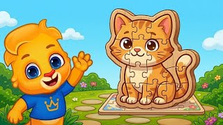 Lucas and Friends Fun Animal Puzzles & ABC Alphabet Game | Learn Animals for Toddlers! 🧩 screenshot 2