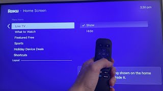 Roku: How to Show/Hide Home Screen Menu Items Tutorial! (For Beginners)