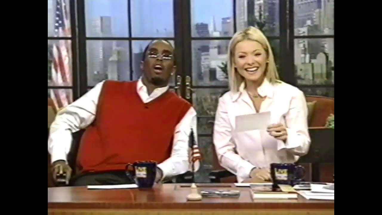 P. Diddy co-hosts 'Live With Regis And Kelly’ (2002)