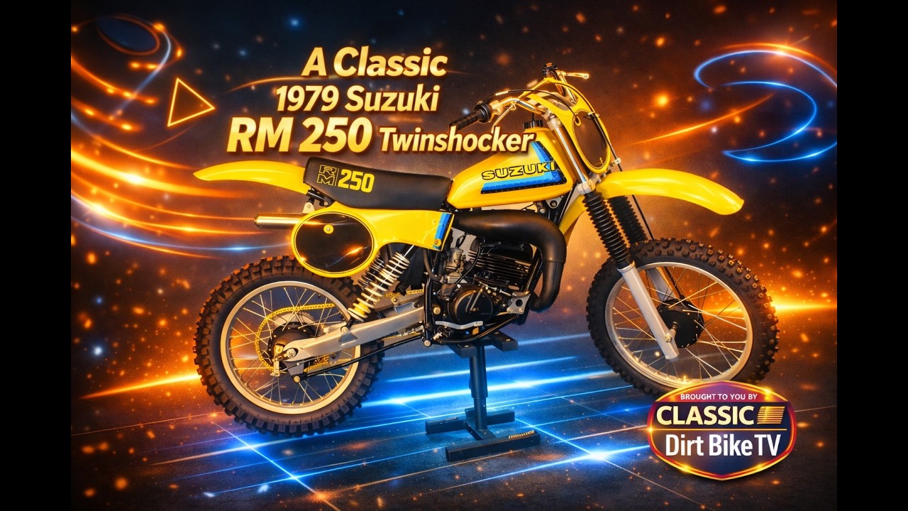 A Classic 1979 Suzuki RM125 Twinshock Motocrosser - YouTube