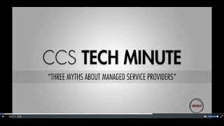 3 Myths about Managed Service Providers