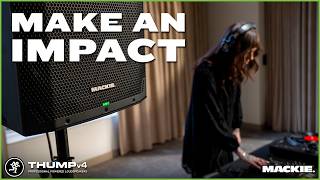 Make an Impact With Thumpv4 Professional Powered Loudspeakers