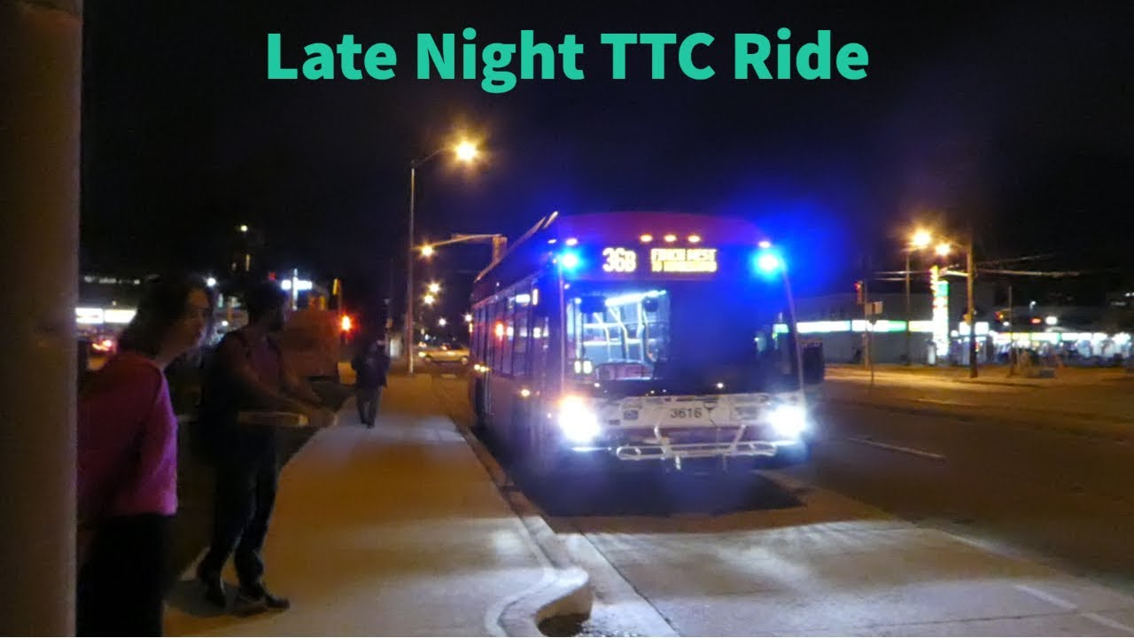 Late Night Toronto TTC Bus And Subway Ride Past Midnight 6 25 2023 late-night-toronto-ttc-bus-and-subway-ride-past-midnight-6-25-2023