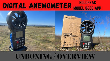HOLDPEAK DIGITAL ANENOMETER / WIND SPEED METER | UNBOXING AND OVERVIEW |EP#47