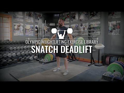 Snatch Deadlift