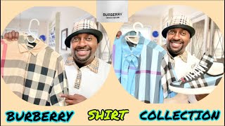 MY BURBERRY  SHIRT COLLECTION