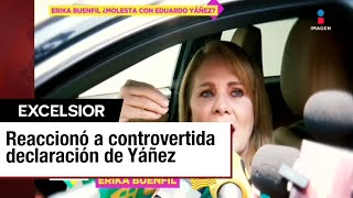 “Está sabrosa la gordita”: Erika Buenfil reaccionó a ‘piropo’ de Eduardo Yáñez
