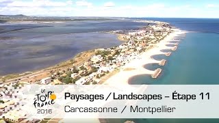 Paysages du jour - Étape 11 (Carcassonne / Montpellier) - Tour de France 2016 Paysages du jour - Étape 11 (Carcassonne / Montpellier) - Tour de France 2016
