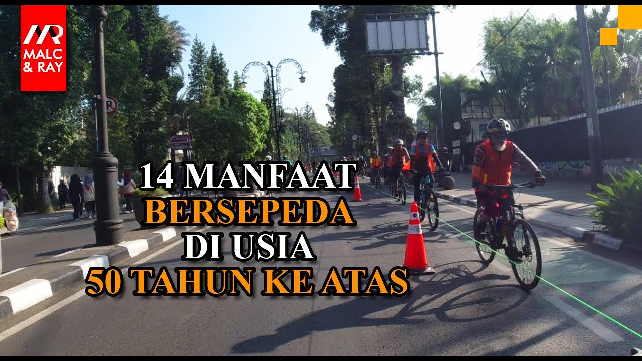 14 Manfaat Bersepeda Bagi Pesepeda 50 Tahun Keatas