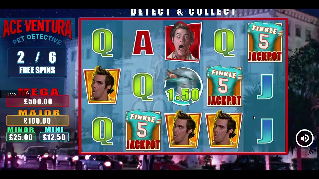 WOWWAWEWA BONUS ON ACE VENTURA!!!!! 