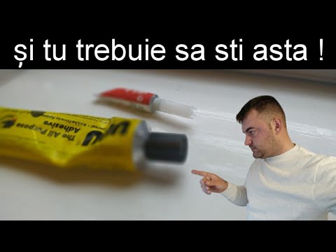 Video: Ce adeziv să alegeți pentru plastic