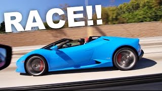 Boosted Brz Vs. Lamborghini