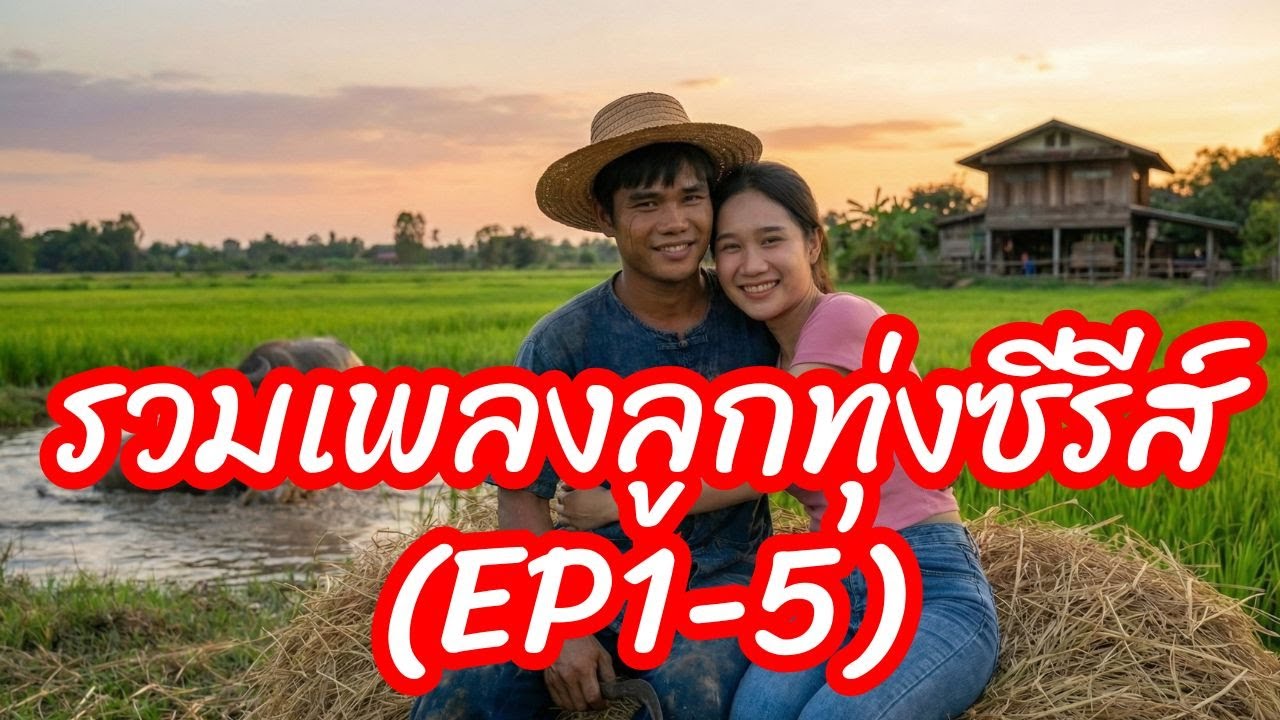 รวมเพลงลูกทุ่งซีรีส์ (ชุดที่ 1): จากบ้านนาสู่เมืองกรุง (EP.1-5) ฟังยาวต่อเนื่อง - บ้านนาพาเพลิน