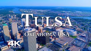 TULSA πΊπΈ Drone Aerial 4K | Oklahoma USA United States of America