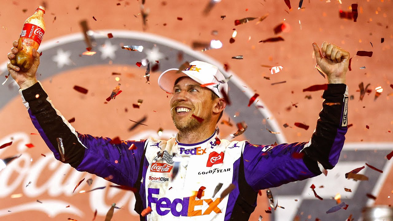 NASCAR CUP News – DENNY HAMLIN is on the POLE in NASHVILLE