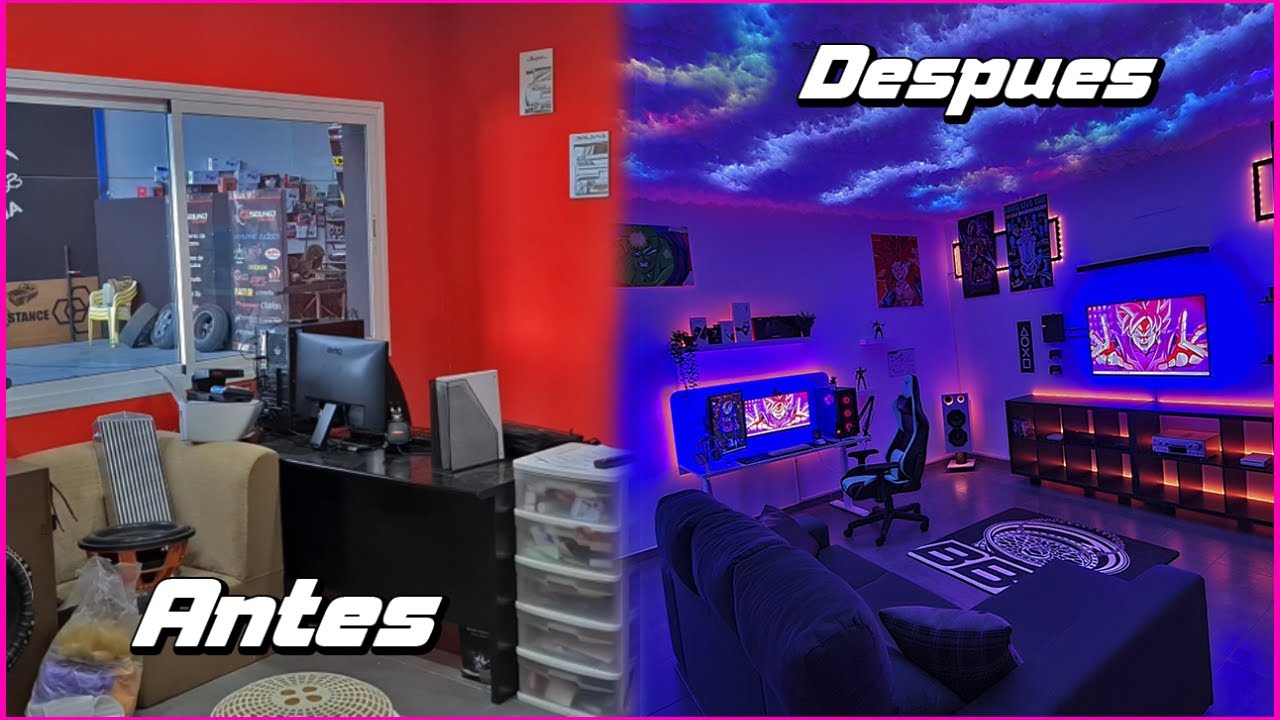 Hice una HABITACION GAMER SECRETA 