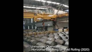 BINHAI | Horizontal Coil Tong - Cold Rolling for Angang Steel (Unmanned Operation)