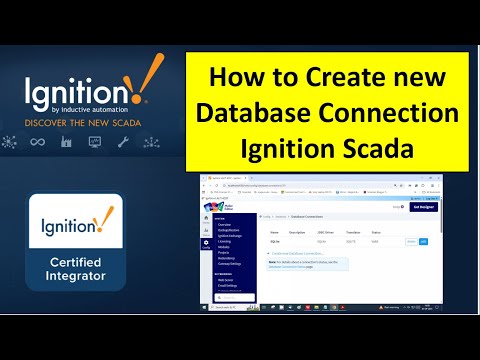 Create new Database Connection Ignition Scada