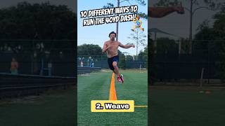 10 different ways to run the 40yd dash 🏃‍♂️ (#3 is wild 😂)
