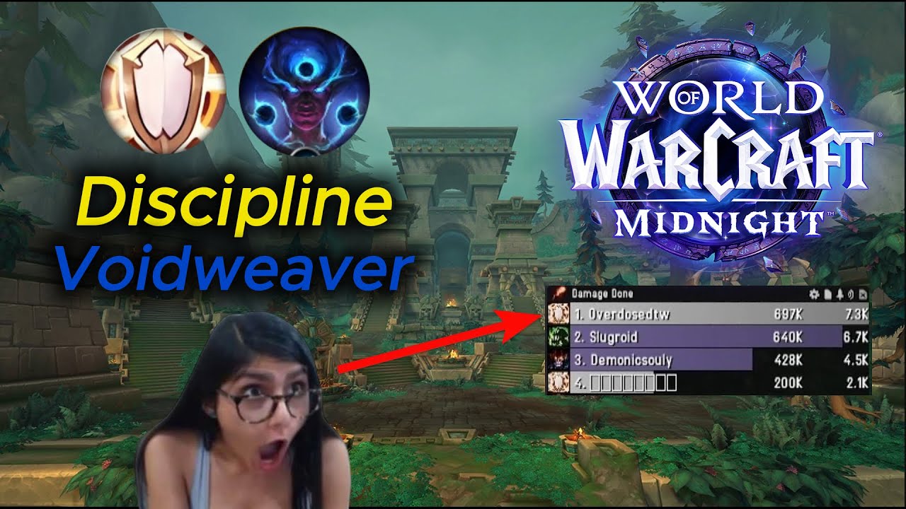 - 3.1k EXP Priest | Discipline Voidweaver 2v2 Arena Midnight Prepatch | Retail WoW PvP Solo Shuffle