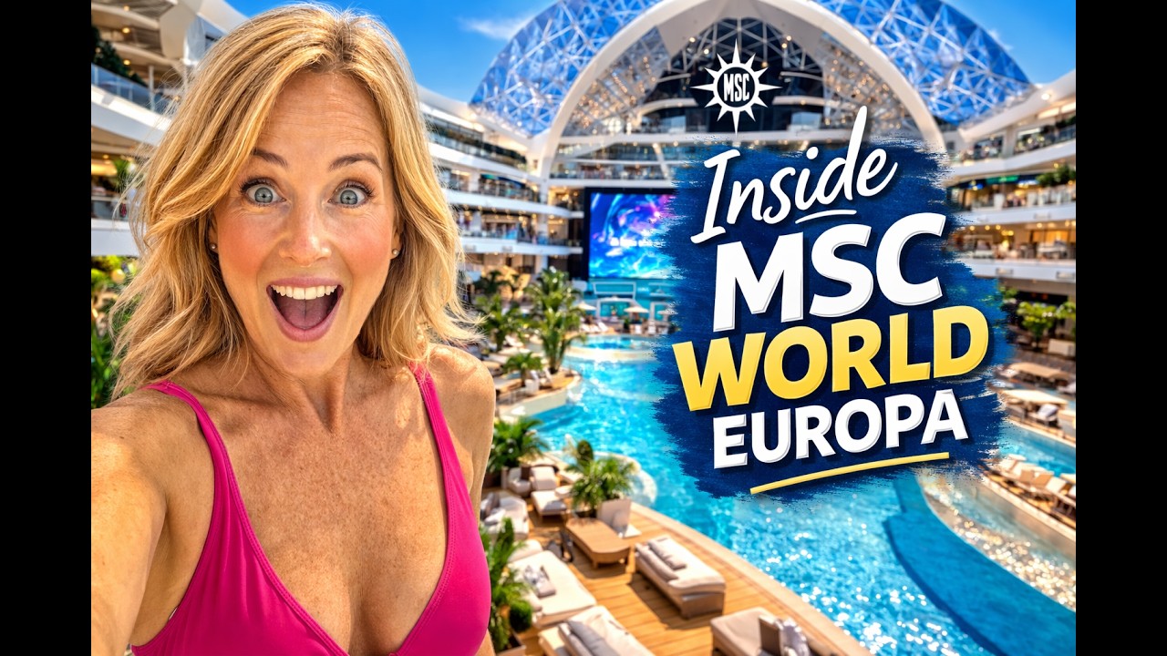 Inside MSC WORLD EUROPA the newest mega ship
