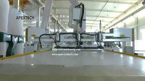 APEXTECH 1325ATC auto loading furniture nesting wood cnc router