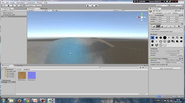 Unity 5 . Ландшафт. Terrain. Landscape paint