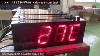 DIGITAL CLOCK MODEL :CK-404A,CK-604A-PVC (TCP/IP) PROJECT CODE: 210613