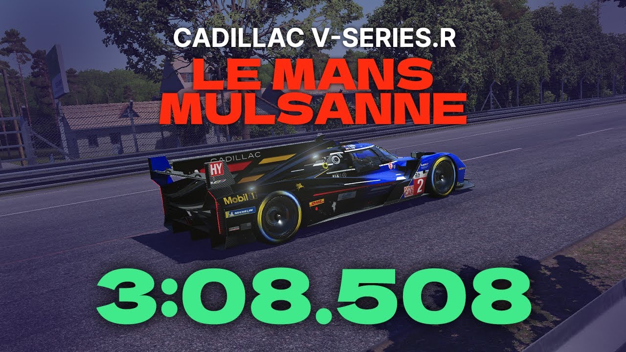 Le Mans Ultimate | Cadillac V-Series.R - Le Mans Mulsanne | U4 P2 Hotlap
