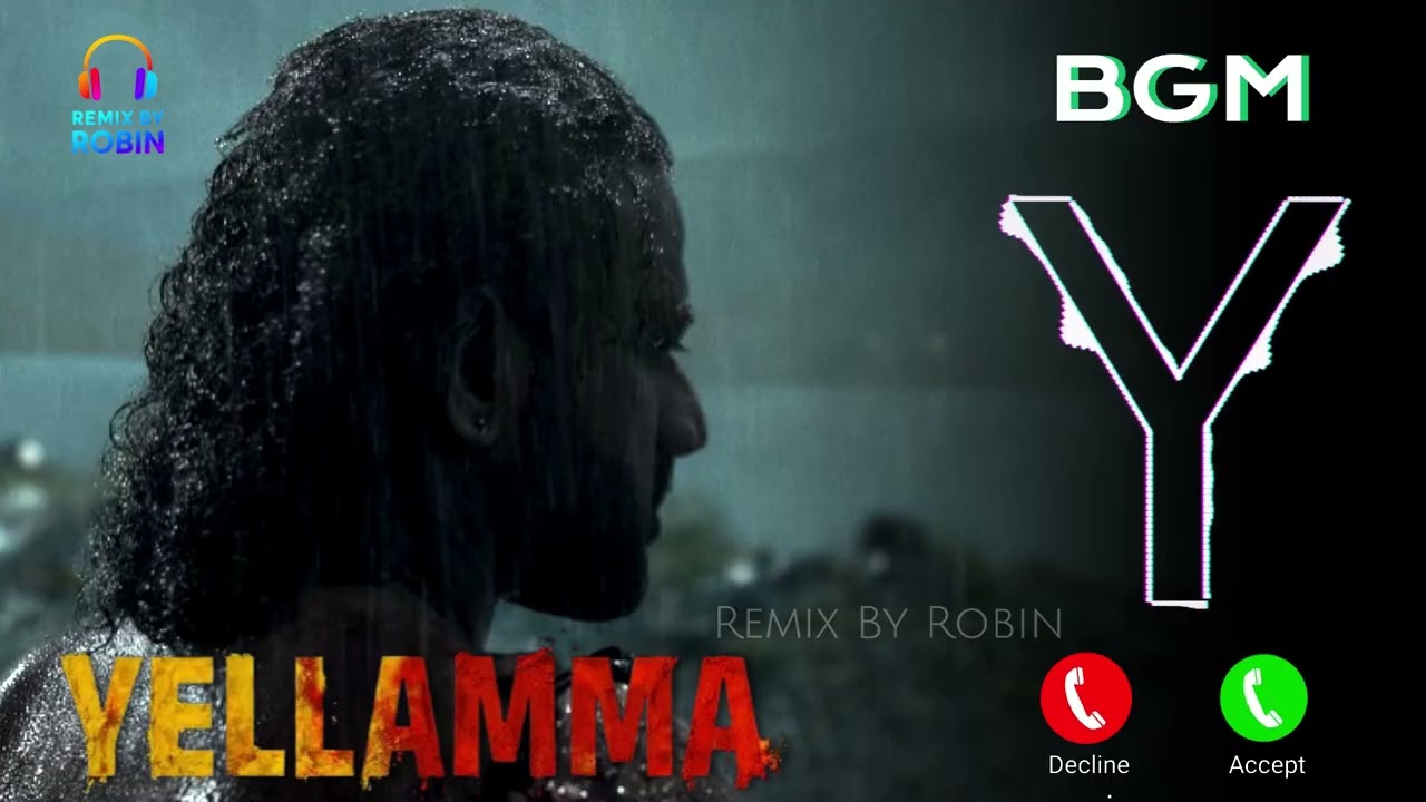 Yellamma Movie BGM Ringtone 🔱🔥 | DSP Powerful Folk Theme | Remix By Robin