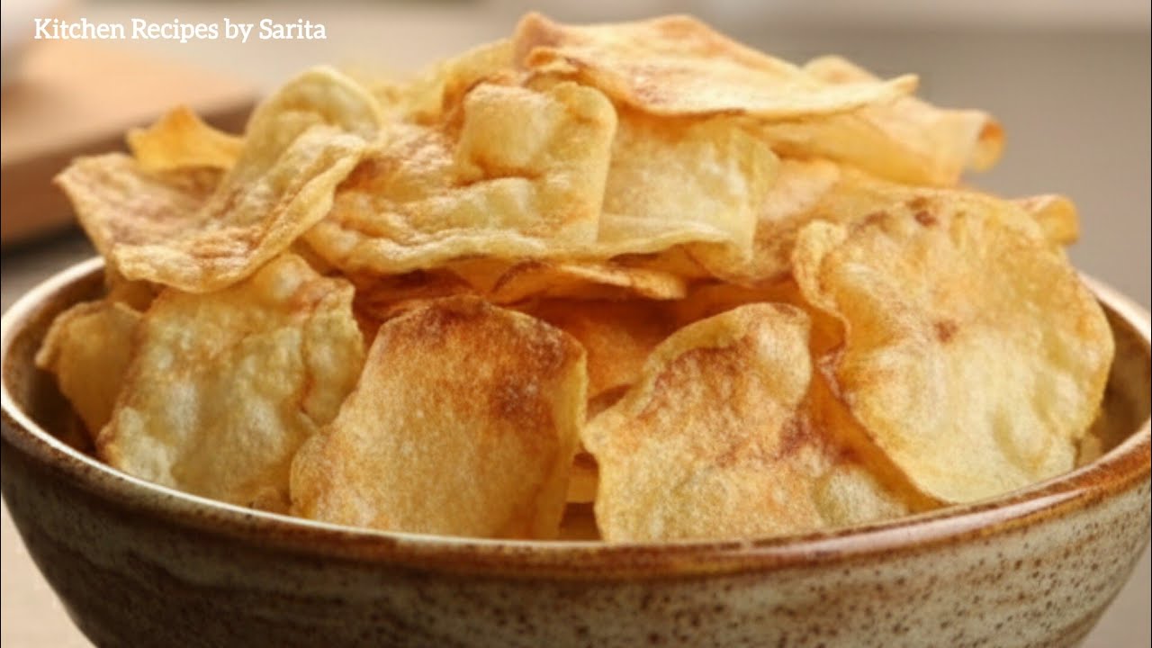 सिर्फ ₹10 में ढेरों क्रिस्पी आलू चिप्स - न उबालना, न धूप में सुखाना! 🥔🔥